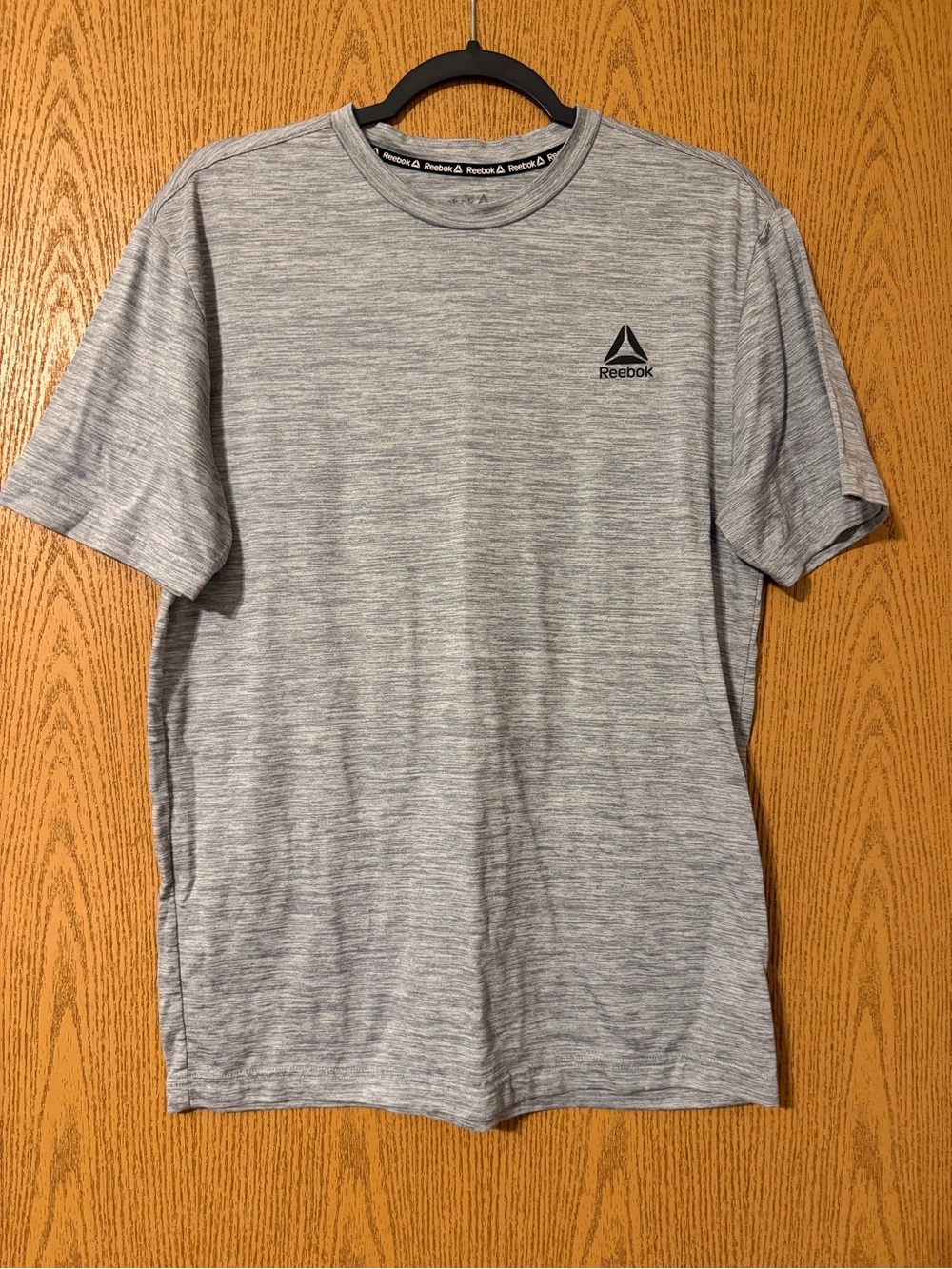 Reebok Men’s Light Gray Heather Performance Crew Tee